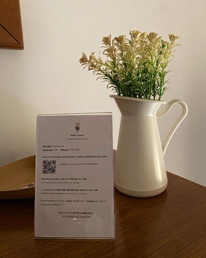 Hotel Europa Casal Velino Zewnętrze zdjęcie